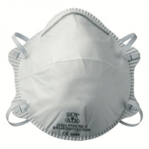 Masque FFP2 filtrant blanc a coque – MFFP2 – MYHD