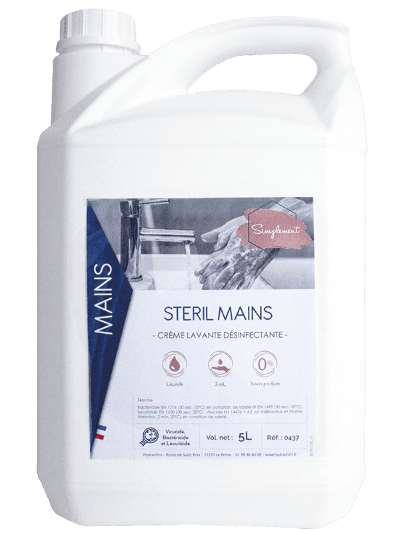 Simplement 0437 steril mains 5 L – C0437 – MYHD
