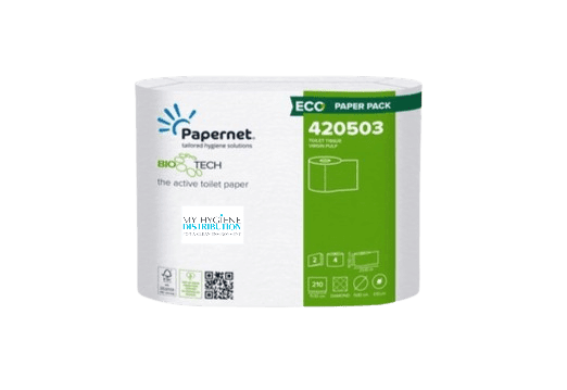 Papier toilette rouleau de PH biodegradable enzymatique ecolabel – PH1O21BIO – MYHD