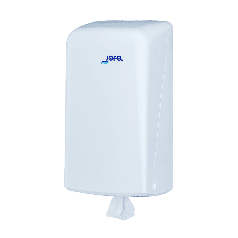 Distributeur essuie-mains MINI dévidage central blanc – AG32000 – MYHD