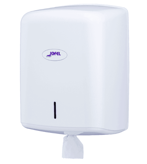 Distributeur de bobine dévidage central à débit contrôlé blanc – AG47060 – MYHD