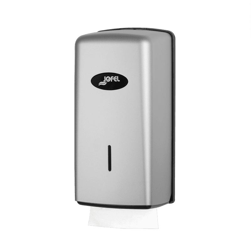 Distributeur de papier toilette enchevetre feuille a feuille silver – AH77300 – MYHD