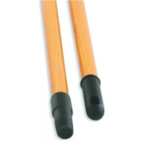 Manche en bois 24 mm avec embout vis et attache 1,40 m – BR-156 – MYHD