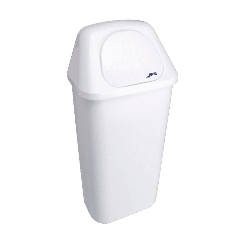 Poubelle plastique avec tete et couvercle ligne atlantique – AL36000 – MYHD