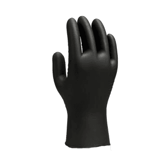 Gants nitrile noirs - taille L