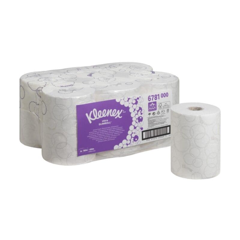 Essuie-mains compact en rouleau 100 m, 2 plis