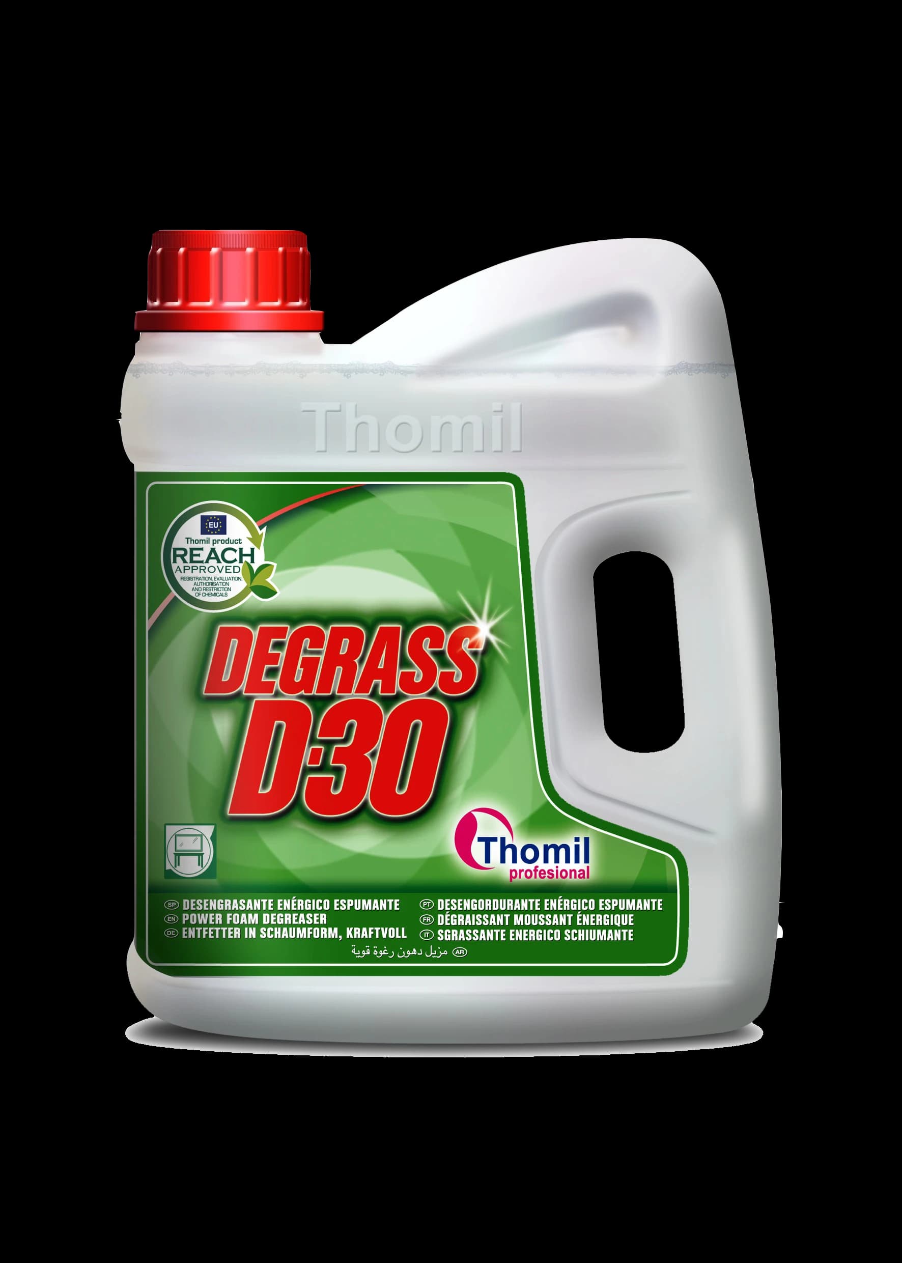 DEGRASS D30 – Dégraissant alcalin concentré — vue de face du produit