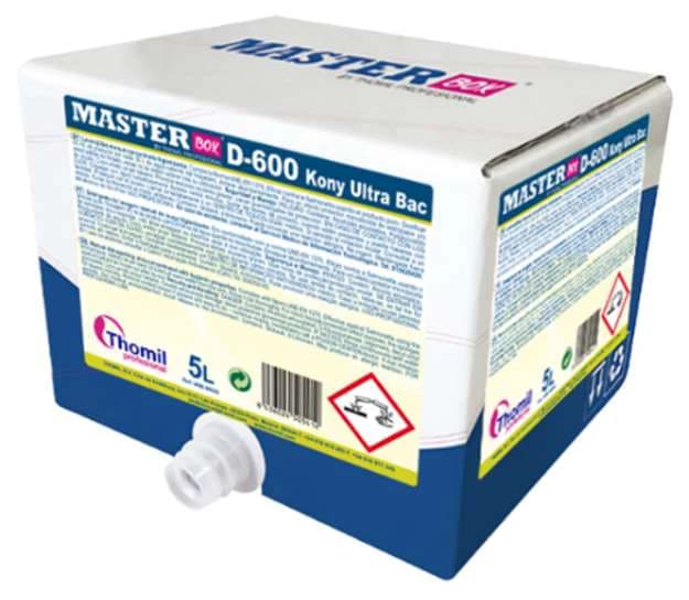 MasterBox D600 KONY ULTRA BAC – Liquide vaisselle 5 L — vue de face du produit