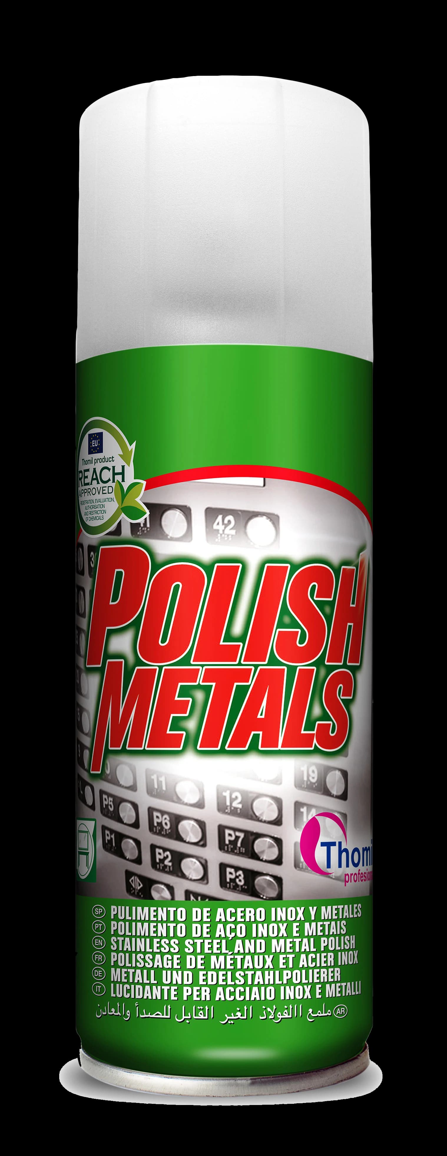 POLISH METALS – Nettoyant et polish métaux — vue de face du produit