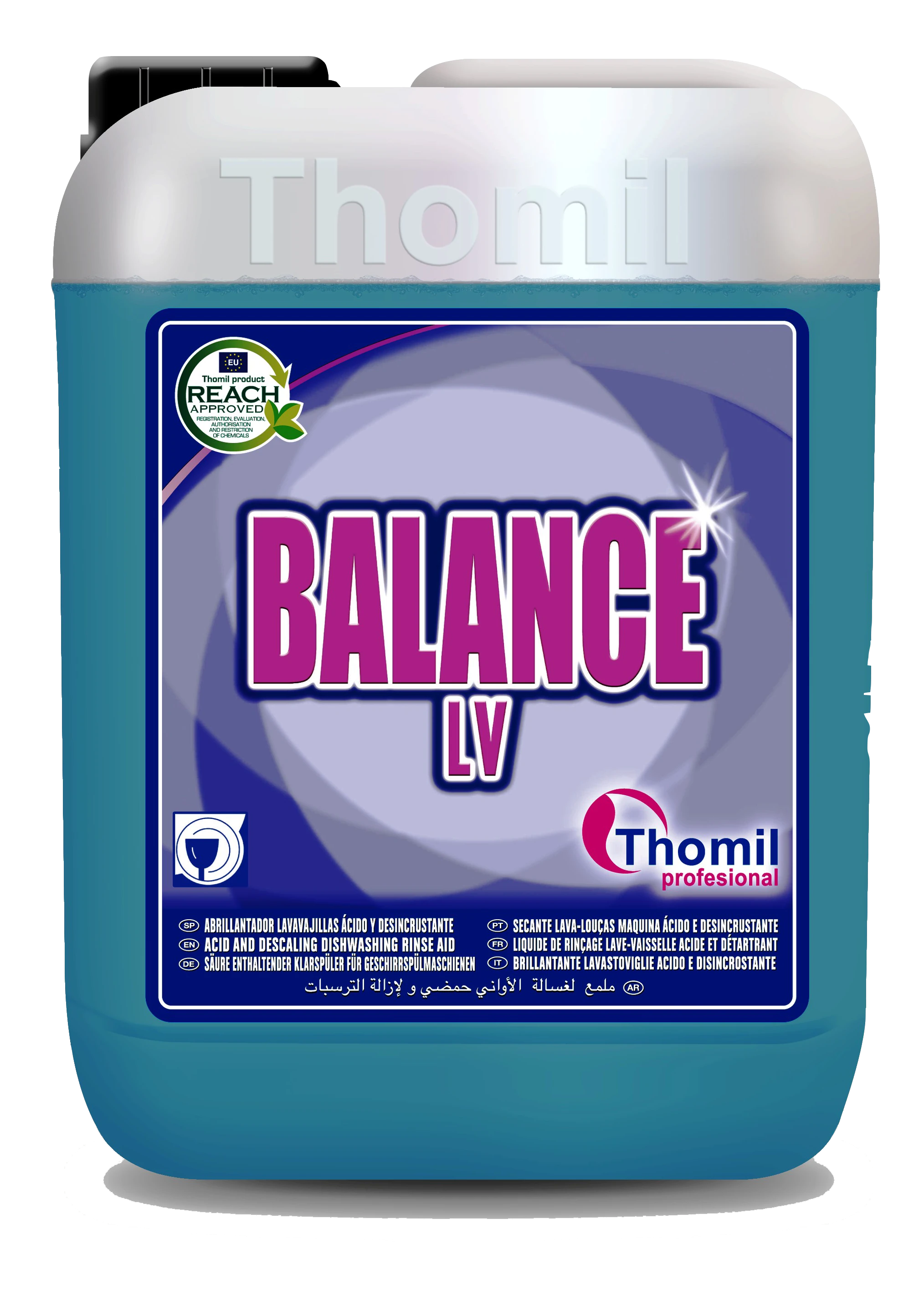 BALANCE LV – Liquide de rinçage lave-vaisselle — vue de face du produit