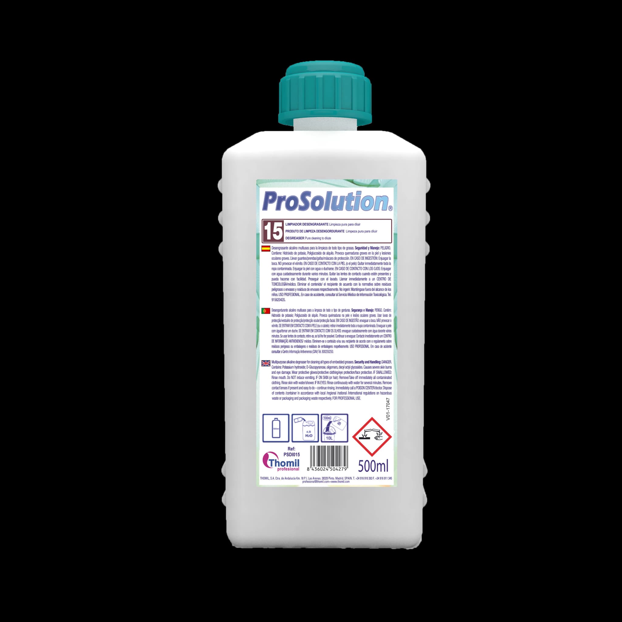 ProSolution 15 – Dégraissant concentré — vue de face du produit