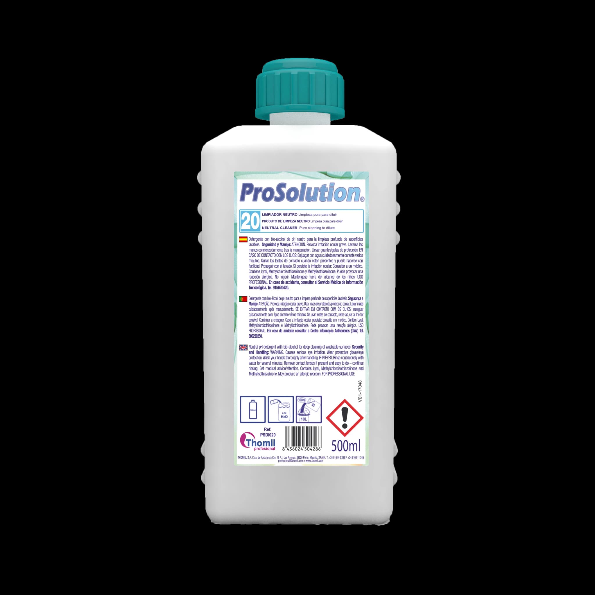 ProSolution 20 – Nettoyant neutre concentré — vue de face du produit