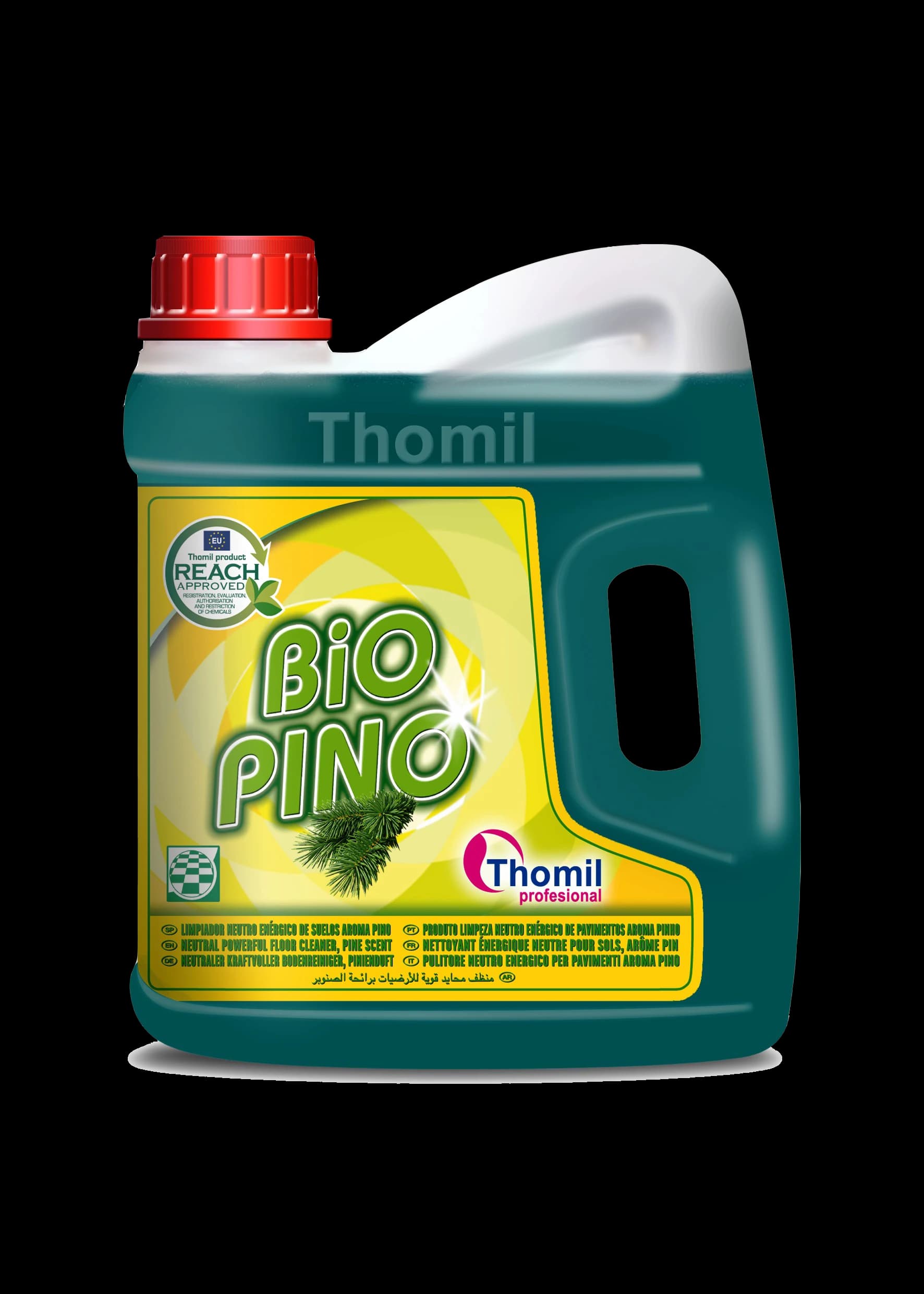 BIO PINO – Nettoyant neutre sols parfum pin — vue de face du produit