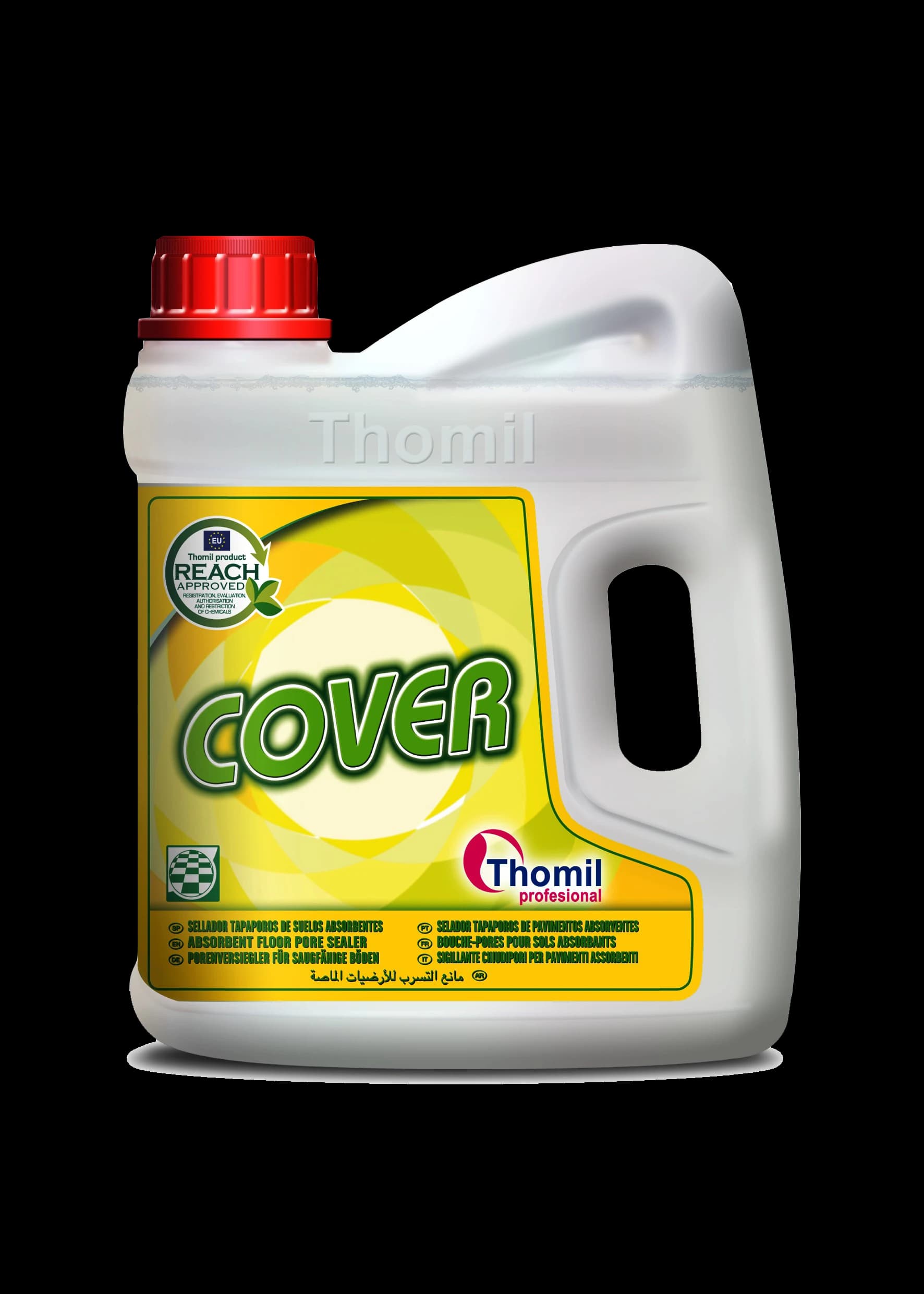 COVER – Bouche-pores pour sols — vue de face du produit