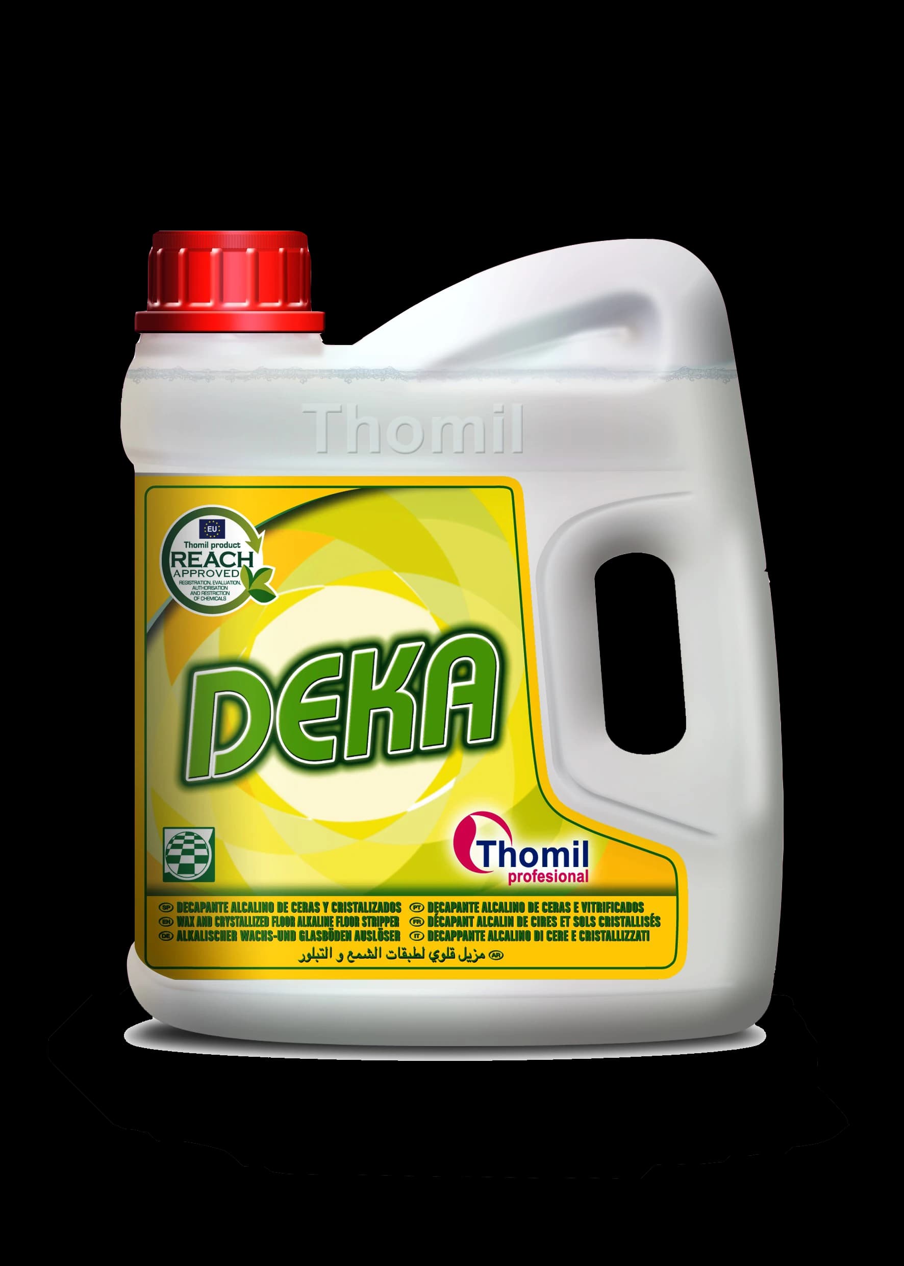 DEKA – Décapant alcalin pour sols — vue de face du produit