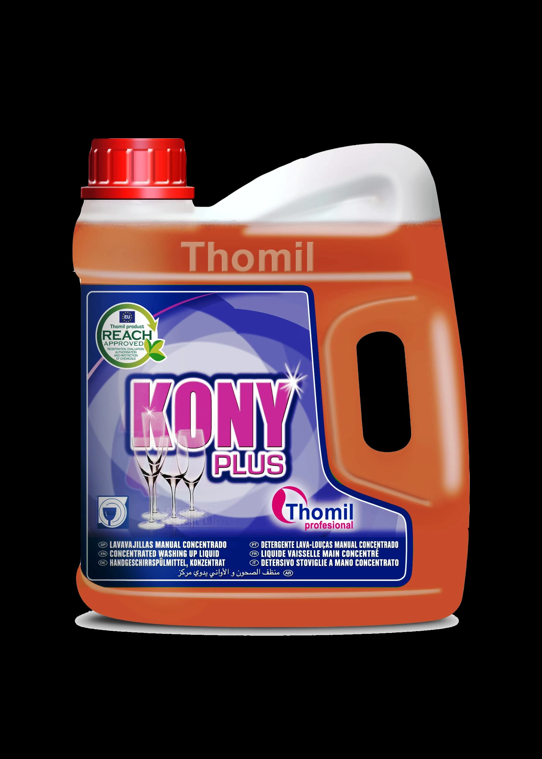 KONY PLUS – Liquide vaisselle main — vue de face du produit