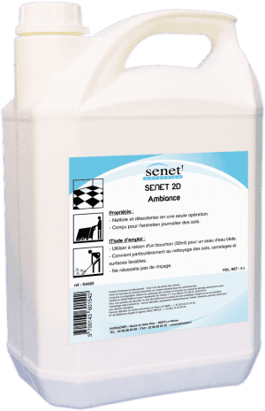 Senet A605 -detergent 2D ambiance 5 L blanc – A605 – MYHD