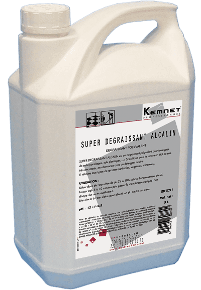 Kemnet pro K241 super dégraissant alcalin 5 L – K241 – MYHD