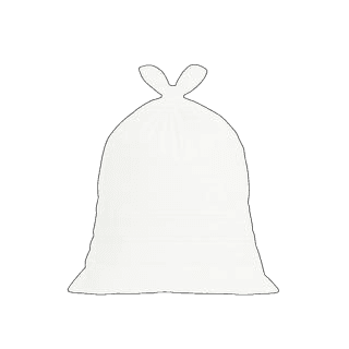 Sac poubelle blanc 20 L 9µ HD – SAC0020LB – MYHD