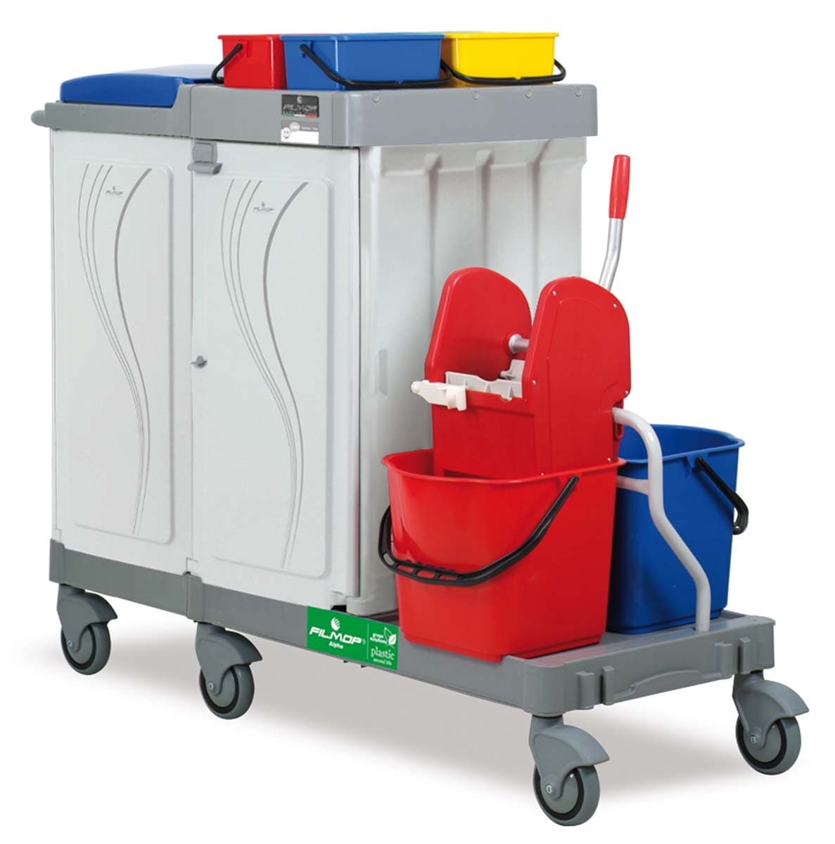 ALPHA 8118 Chariot en polypropylene avec roue