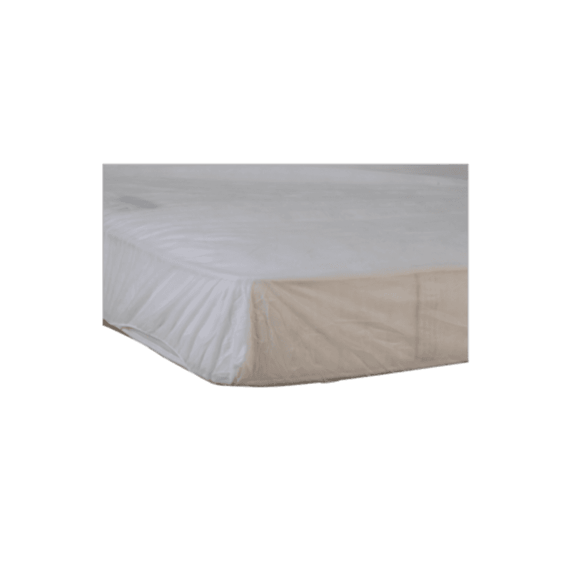 Drap housse elastique 2 personnes PLP NT blanc