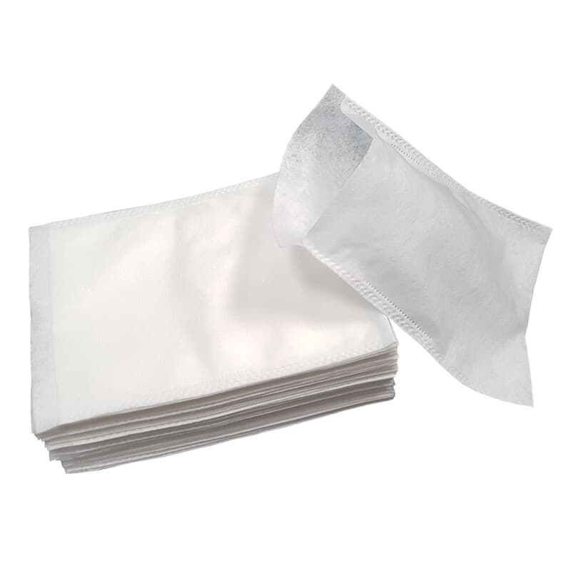 Gant de toilette ECO polyester blanc