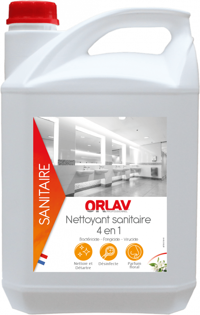 ORLAV 245 NETTOYANT SANITAIRE 4EN1 -5L