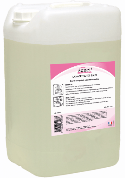 SENET 0601 LAVAGE TOUTES EAUX 5L