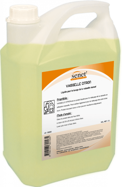SENET 0603XL VAISSELLE CITRON  5L