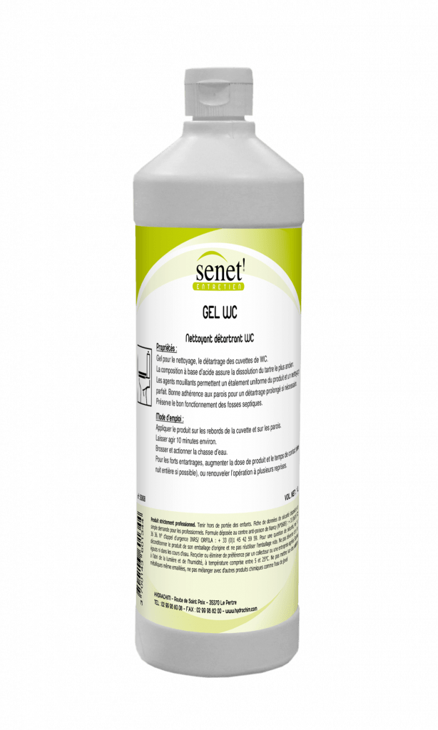SENET ENTRETIEN 0608 GEL WC DETARTRANT-1L