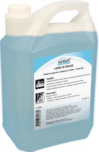 SENET 0620 LIQUIDE DE RINCAGE TOUTES EAUX  5L