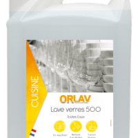 ORLAV 216 LAVE VERRES 500 TOUTES EAUX 5L